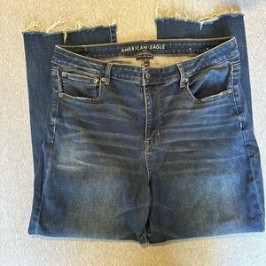 AE Outfitters High Rise Crop Flare